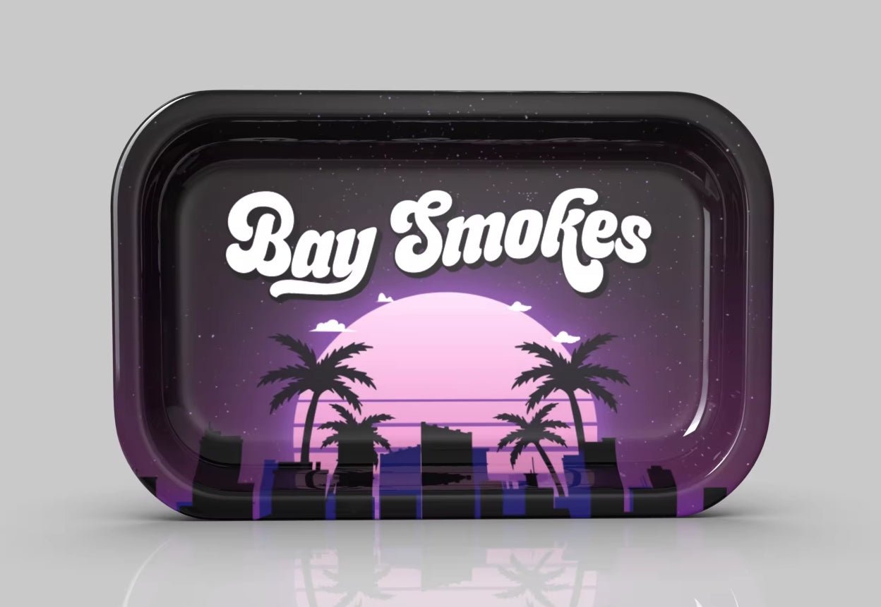 Bay Smokes Rolling Tray - Bay Smokes